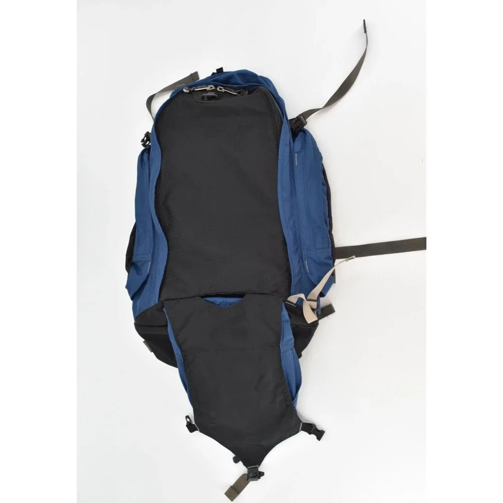 REI Size Small 50L Alpine Plus Blue Vintage Internal Frame Hiking Backpack